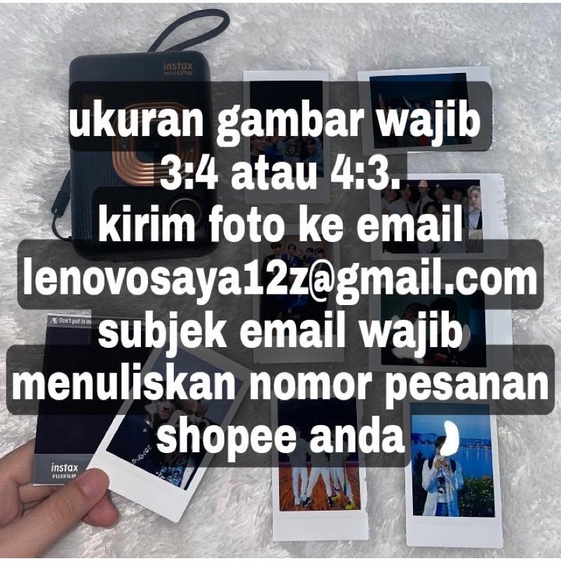 jasa cetak foto polaroid instax