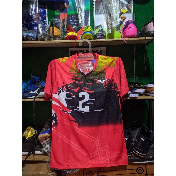 setelan printing voli volly mizuno pria