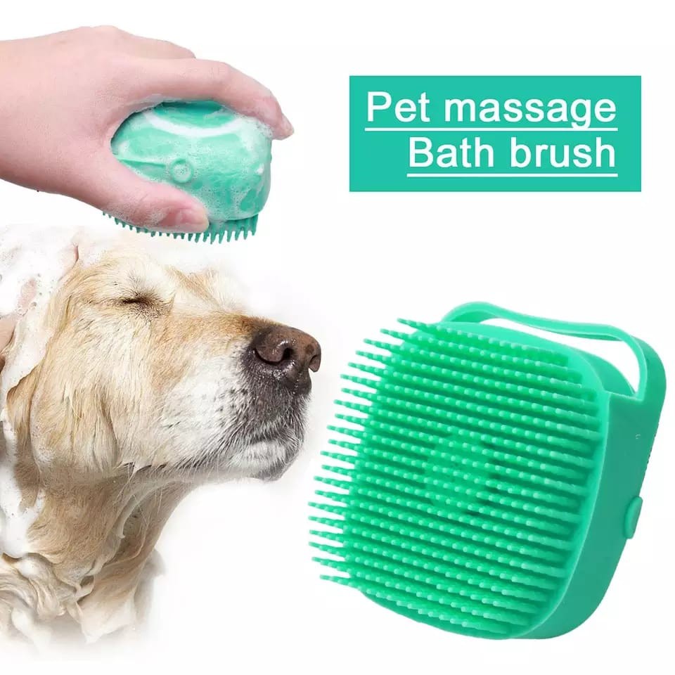 Sikat Mandi Silikon Bisa Diisi sabun / Bath Brush Dispenser Portable Sabun Dan Shampo Bahan Lembut