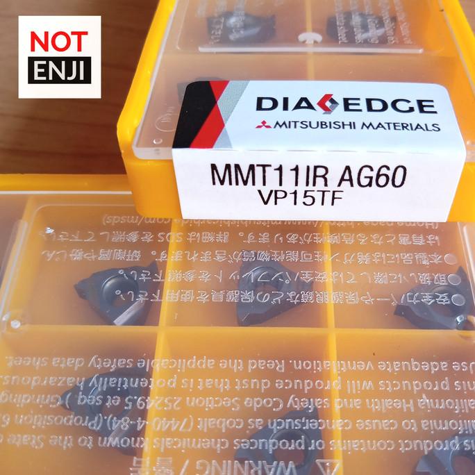 

10 Pcs Carbide Insert 11Ir Pahat Bubut Ulir Dalam