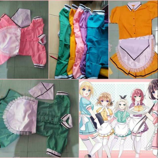 Blend S costume /baju maid/ kostum  pelayan /cosplay /karnaval