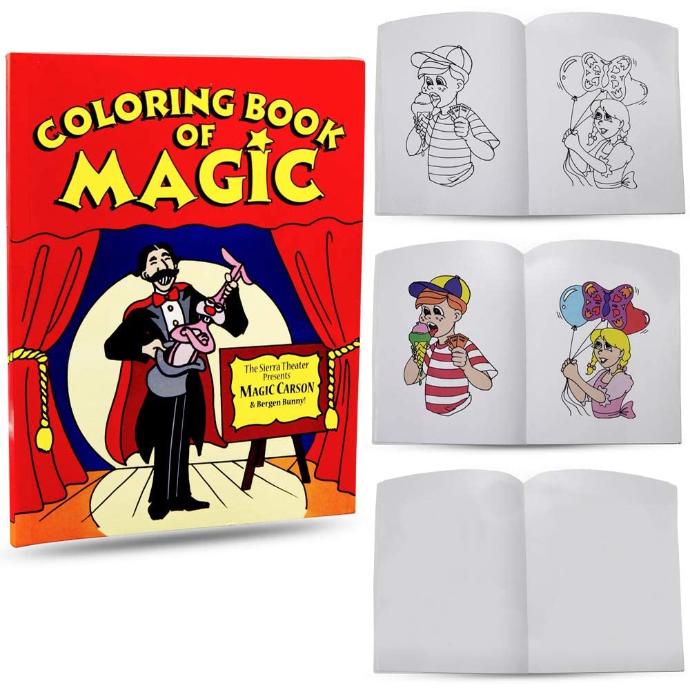 BUKU SULAP WARNA Magic Coloring Book (Alat Sulap Buku Warna)