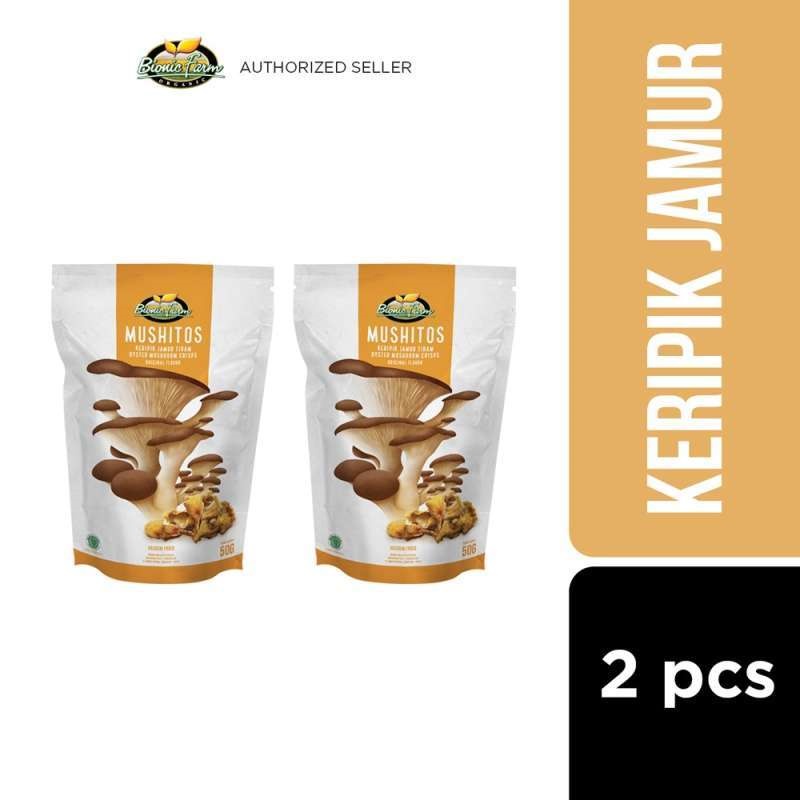 

Bionic Farm Keripik Jamur Tiram Organik - 2 pcs