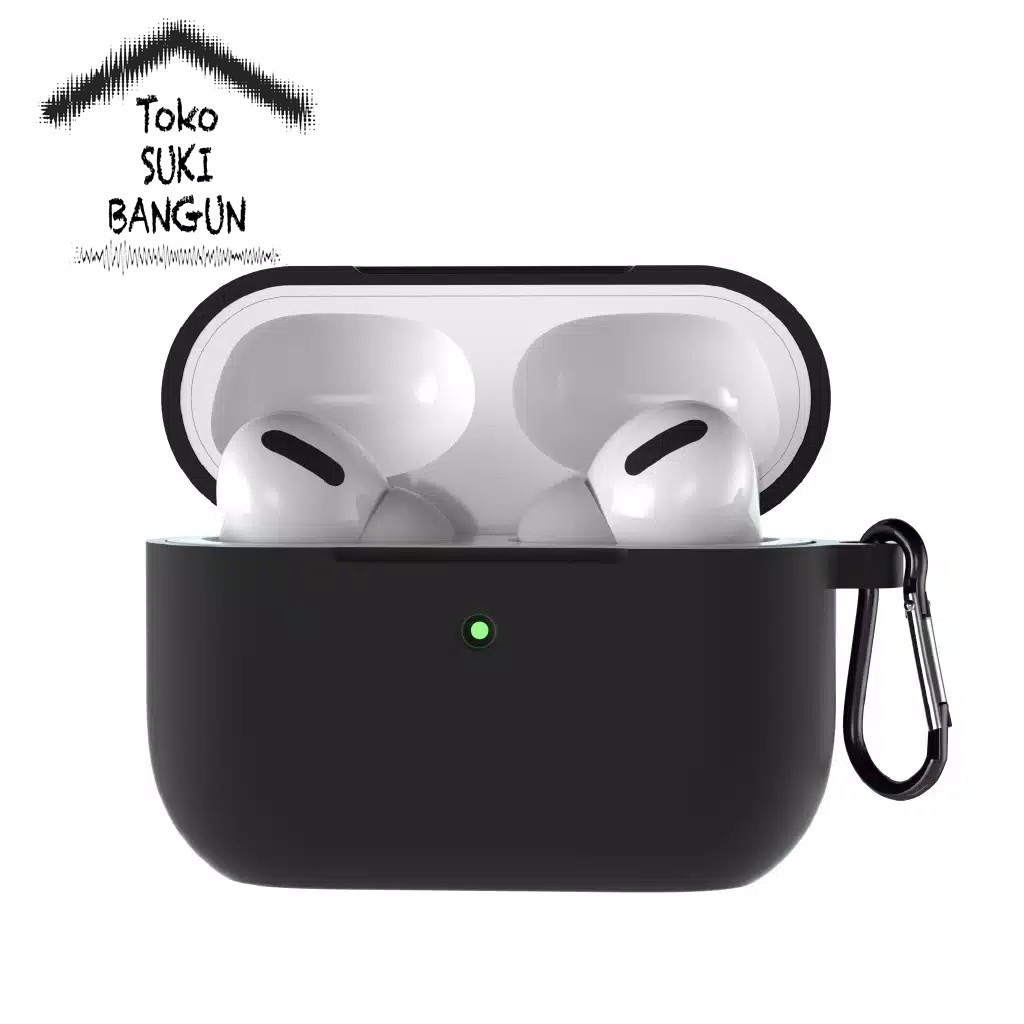 Casing Airpods Pro Case Rubber Soft Silicone PLAIN Pouch Protector