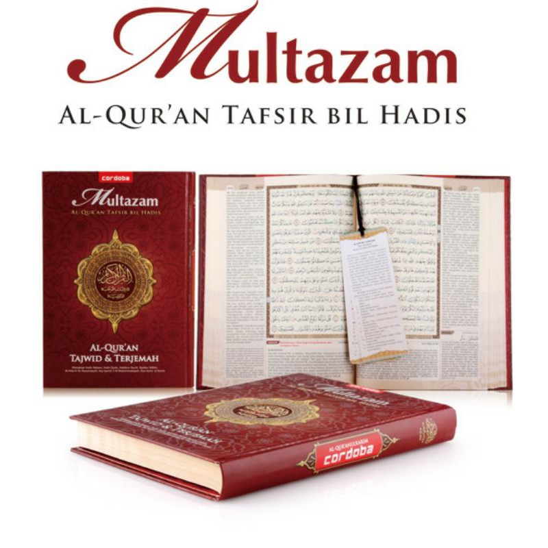 Al Quran Cordoba Multazam A5 Cover Merah (HC)