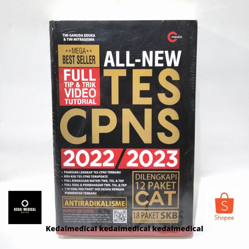 BUKU ALL NEW TES CPNS 2022-2023 TERBARU