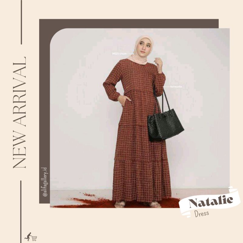 NEW✓ NATALIE DRESS by NADHEERA LUXURY [NEW COLLECTION]