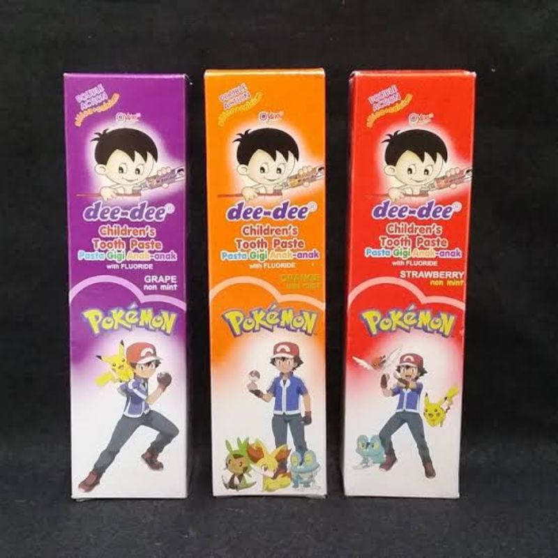 Dee Dee Toothpaste Kids 50gr - DeeDee Tooth Pasta - Dee-Dee Pasta Gigi Anak - Odol Anak