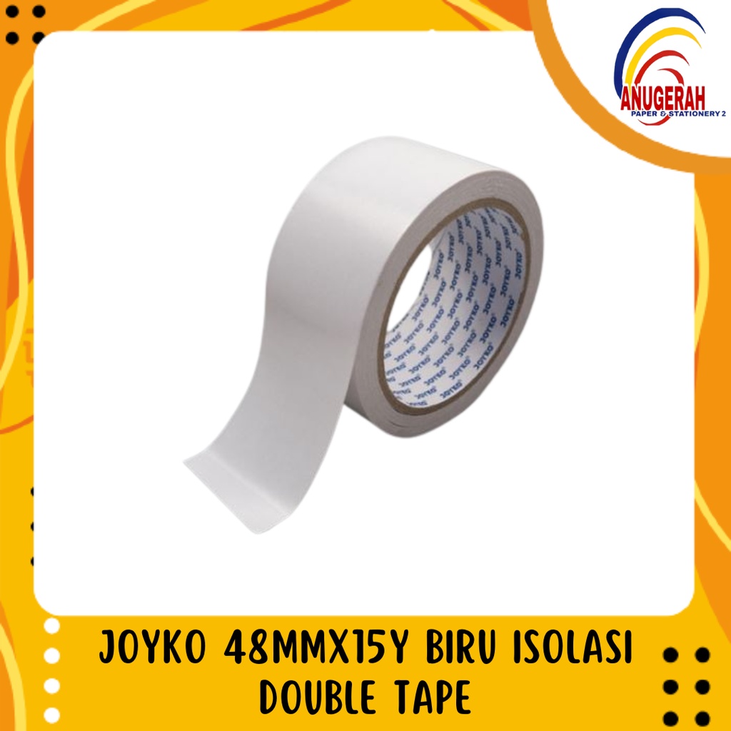 

JOYKO 48MMX15Y BIRU ISOLASI DOUBLE TAPE (PCS)