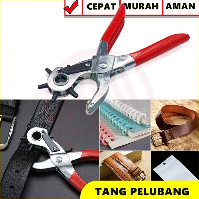 

TANG PEMBOLONG PELUBANG KULIT GESPER IKAT PINGGANG KERTAS HOLE PUNCHER modmark98 Kualitas Baik