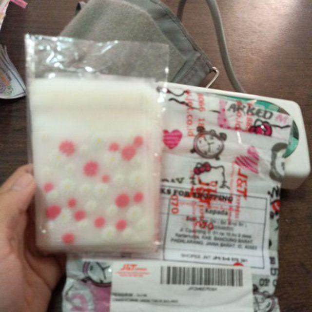 Cookies Bag Termurah Plastik Kue Biskuit Fancy Bunga Flower Daisy Sakura Frozen Snowflakes Rose 7x7