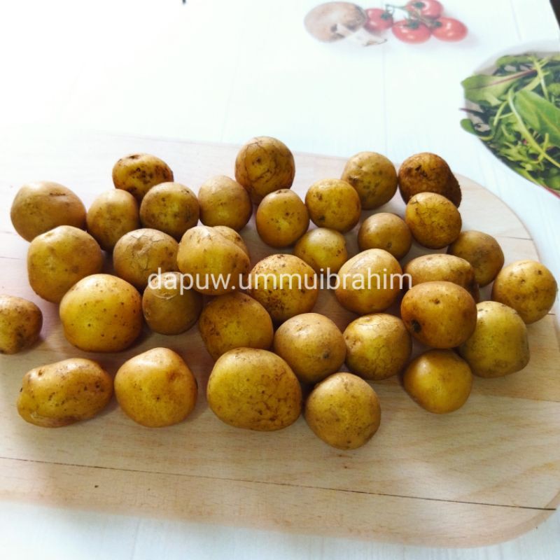 

Kentang bulat kecil fresh 500gram