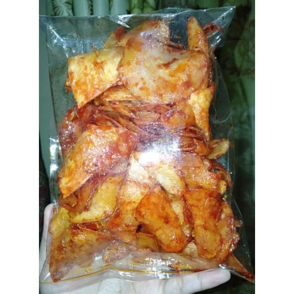 

Keripik Singkong pedas 200 gram