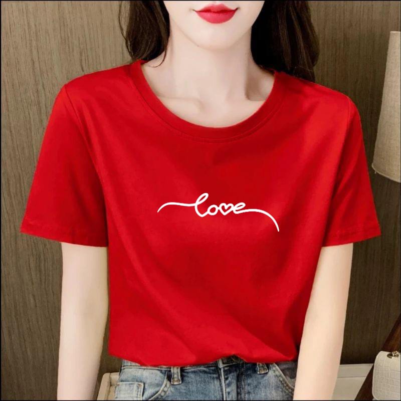 MUKZHOP / BAJU OBLONG LOVE / kaos oblong / terbaru / terlaris