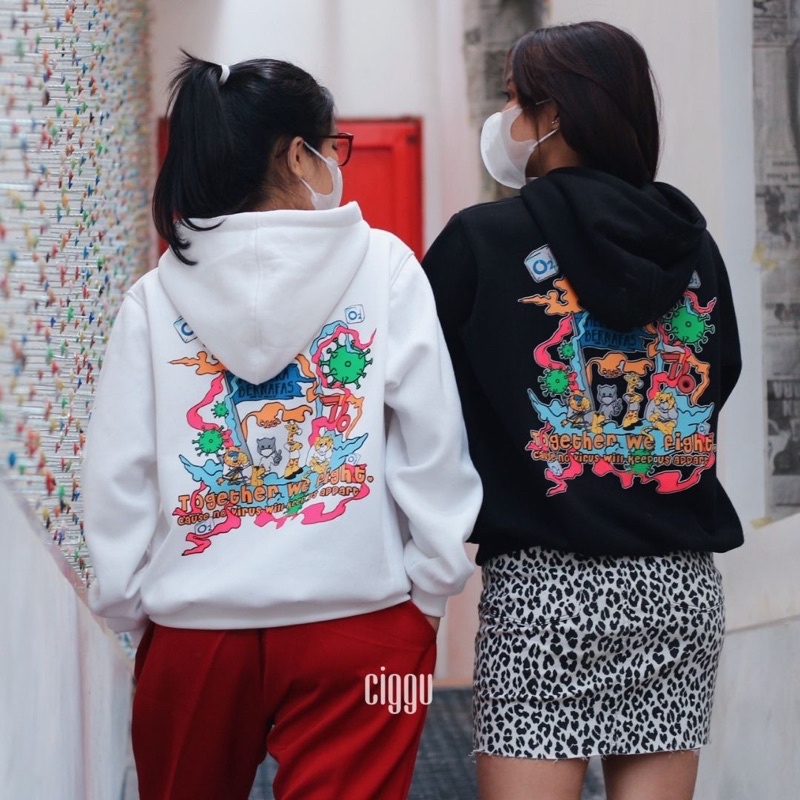 Ciggu Hoodie HUT 76 Special Edition - Sweater unisex pria dan wanita