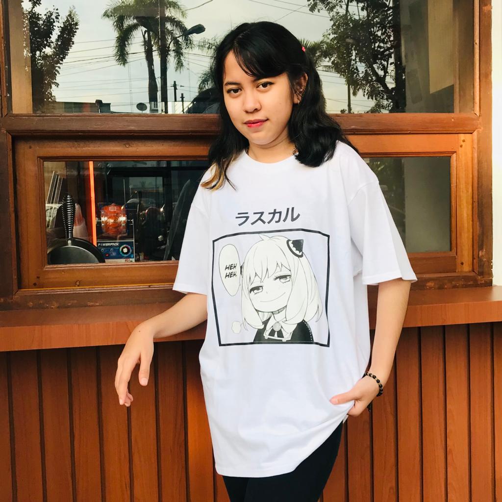 Tshirt Anya Cute Laugh Anime Manga SPY x Family Premium Unisex