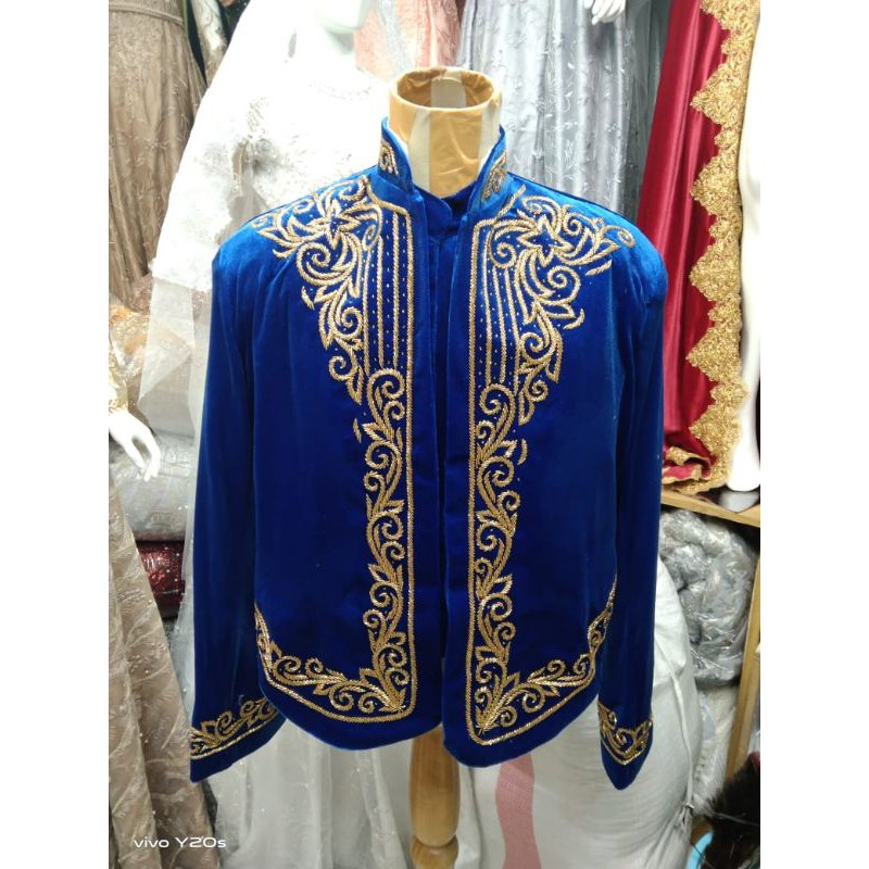 Beskap pengantin bludru adat jawa/Wedding dress