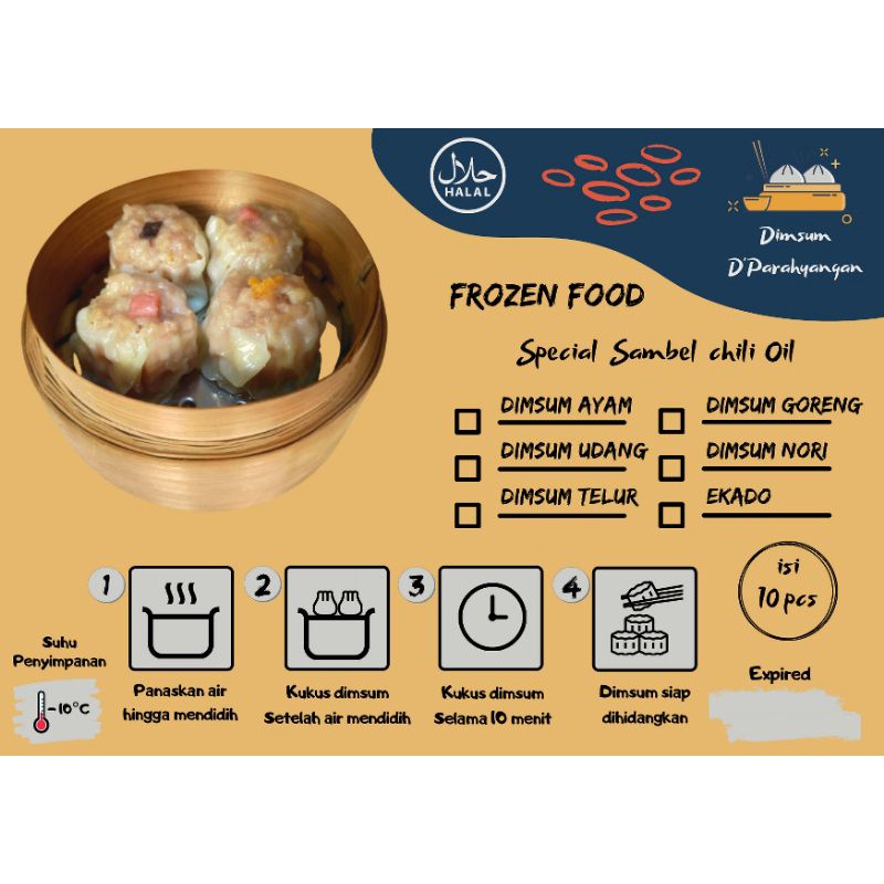 

Dimsum Ayam Frozen halal