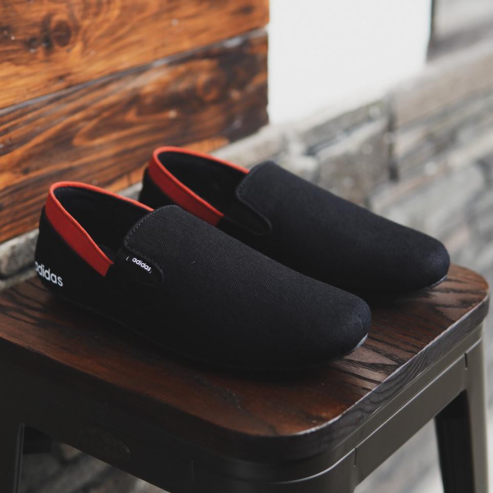 Sepatu Slop Humster X Adidas Slip On Mocasin Et 71 Canvas Pria Murah