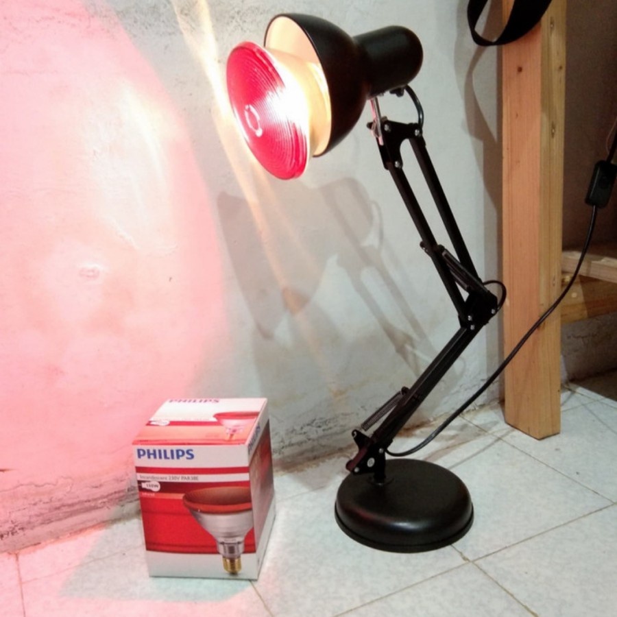 Lampu Terapi Kesehatan 150w Lampu Infrared Philips 150 watt Komplit