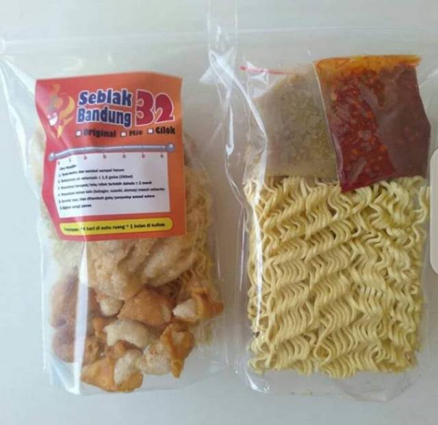 

Seblak Bandung 32 varian mie