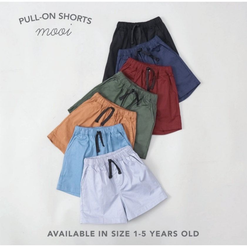 Mooi Celana Pendek Anak Chinos Short Chino / Pull On Chinos Premium Quality CBKS SO