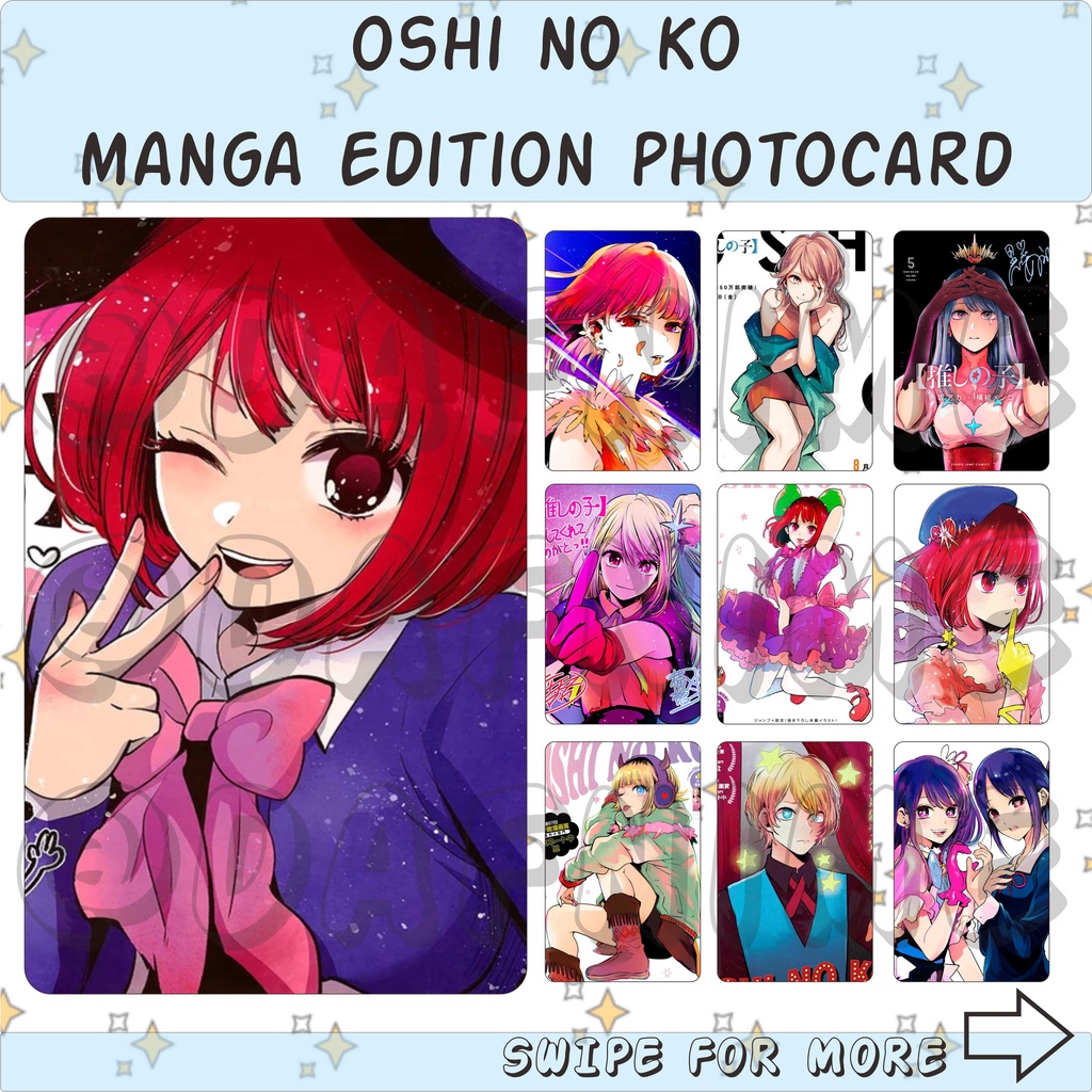 OSHI NO KO MANGA EDITION PHOTOCARD ANIME