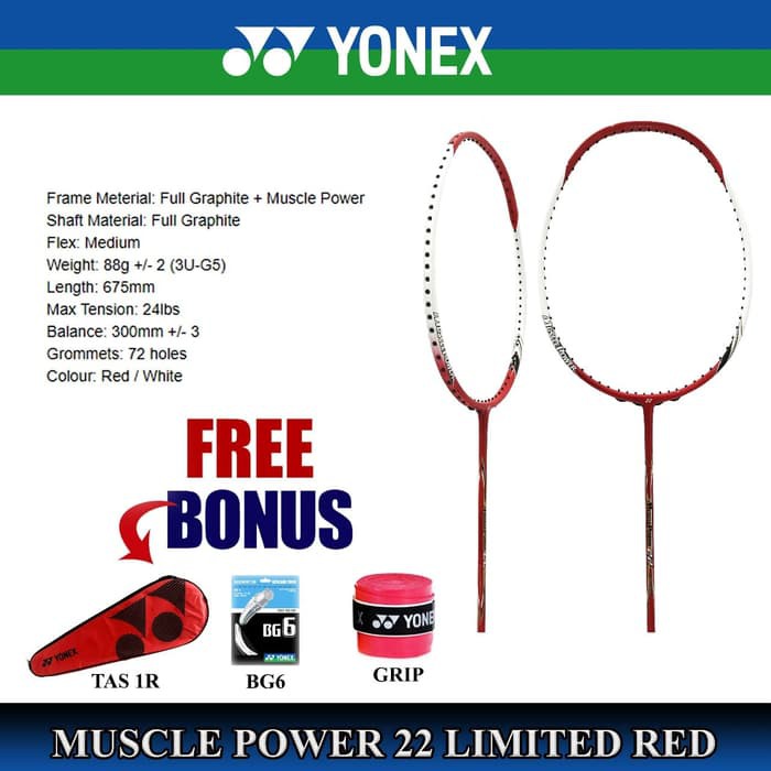 Yonex Mp 22 Limited Muscle Power 22 Limited Original