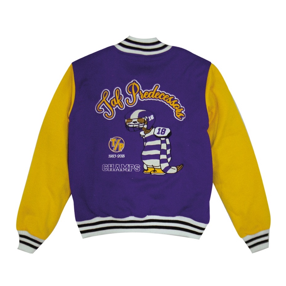 Predecessors Taf Varsity Jacket - Champs#1 - Purple