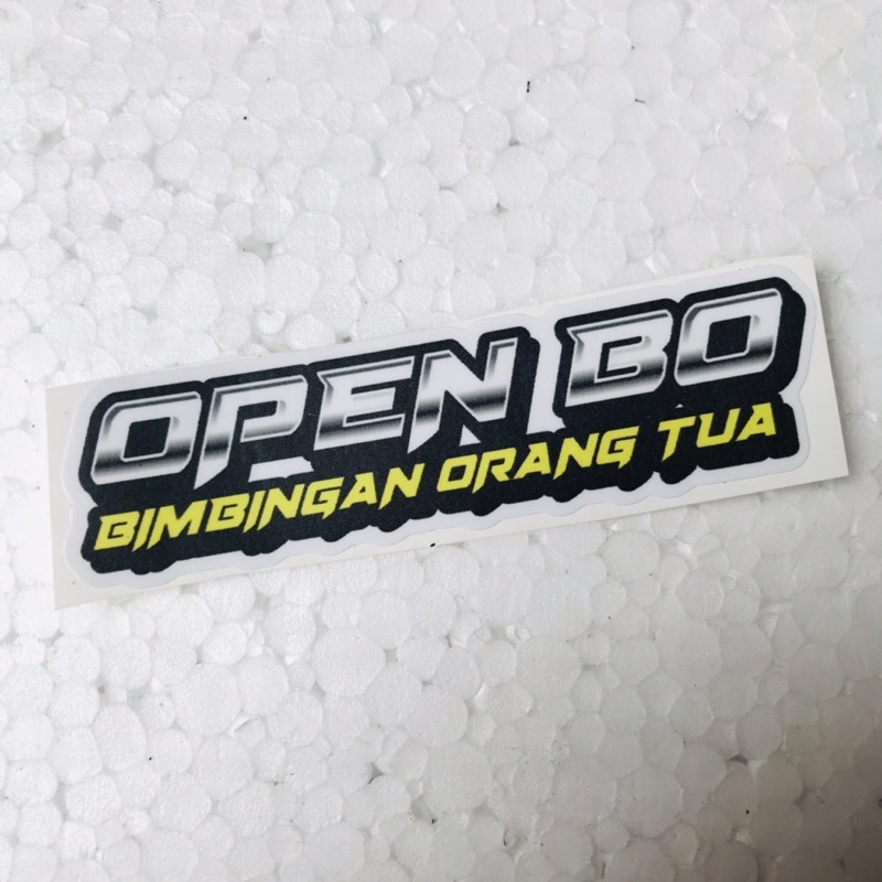 

Sticker Open BO Orajet Cutting Laminasi Glossy