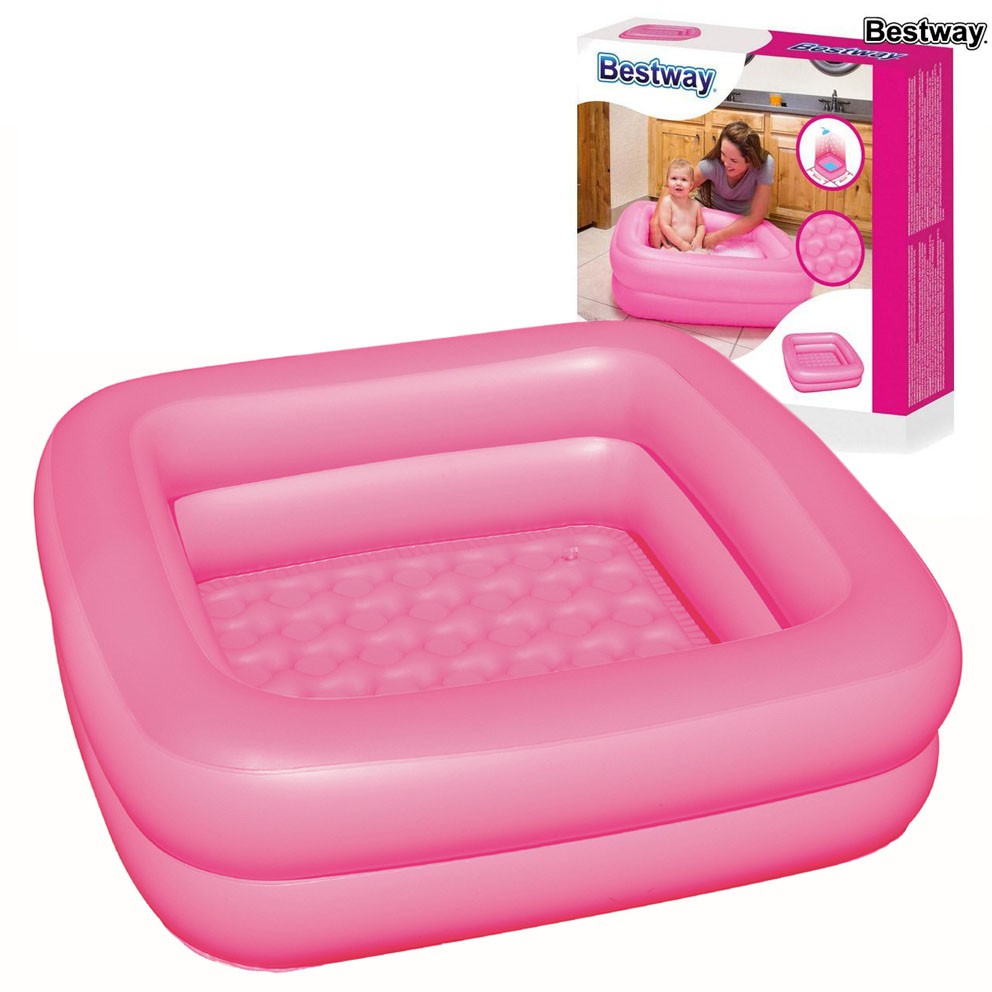 MALANG bisa GOJEK Kolam Renang Anak Bestway #51116 Baby Tube Ukuran 86 cm x 86 cm x 25 cm