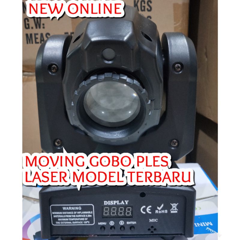 MOVING BEAM GOBO PLES LASER 30WATT MURNI