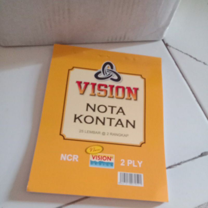 

nota NCR B2 Van/GK nota kontan 2rangkap