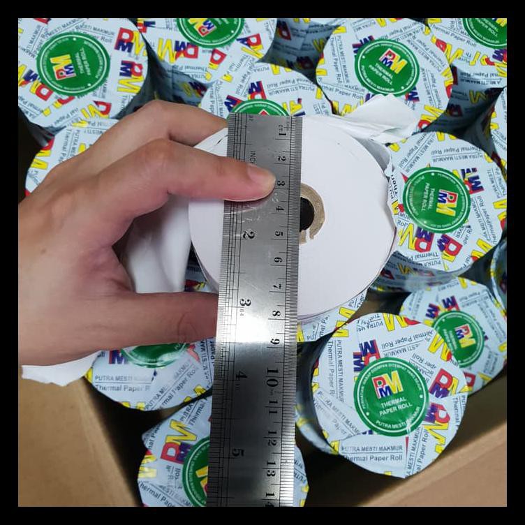 

Thermal Roll 80X80 Core 17. 1 Box (50 Roll). Kertas Struk Kasir Murah