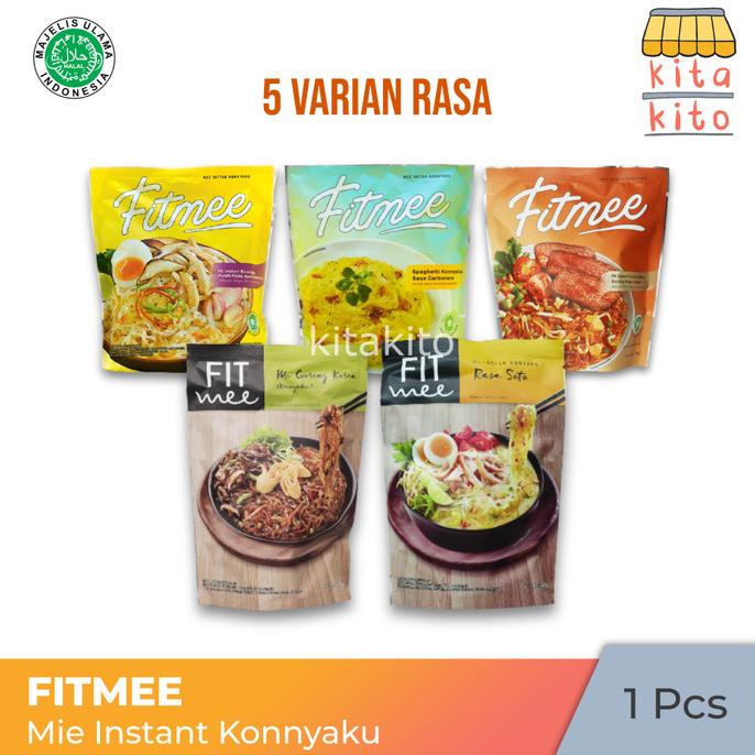 

Fitmee Mie Shirataki Konyaku Instant Low Carbo Makanan Diet Sehat