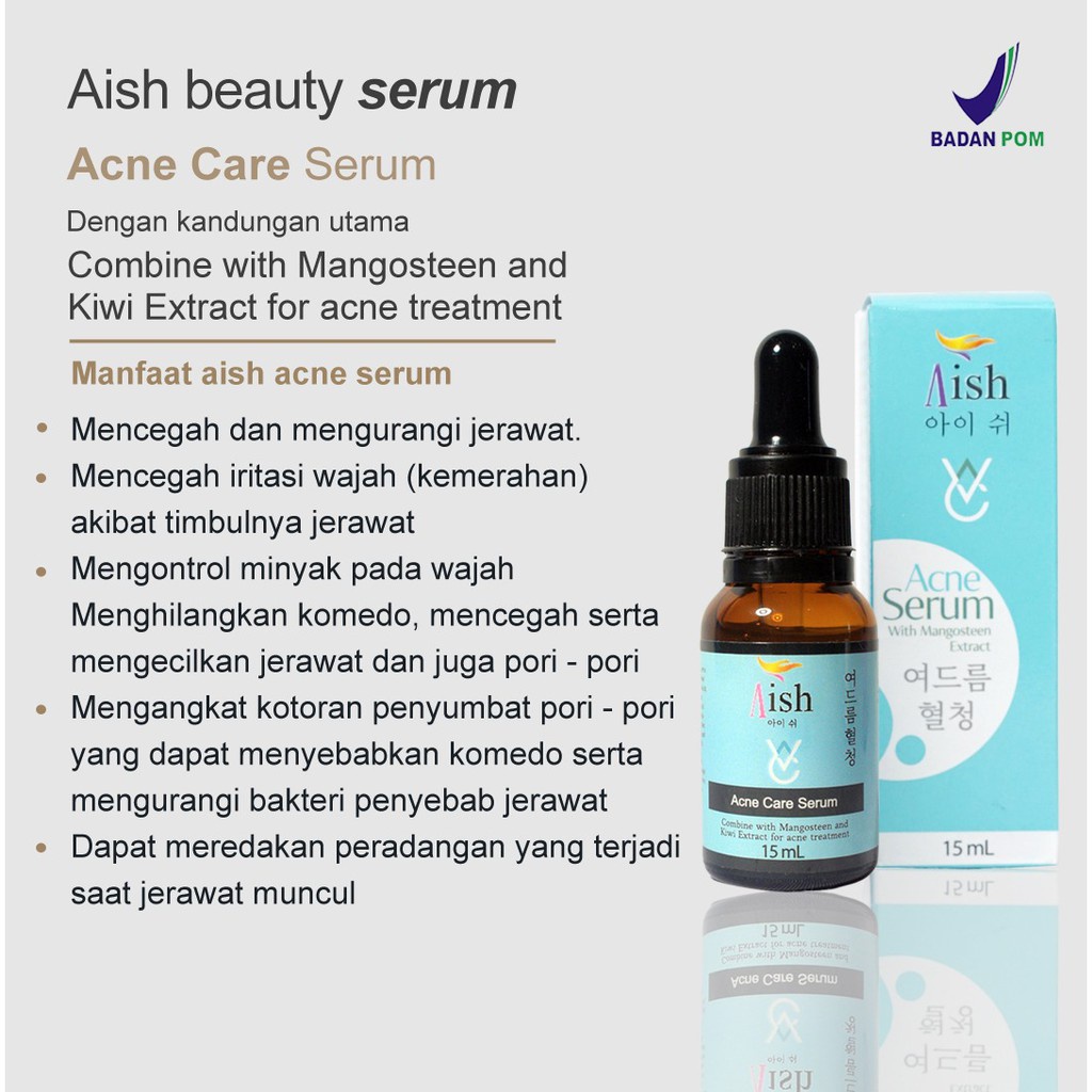 AISH SERUM KOREA ORIGINAL BPOM | SERUM | AISH SERUM | AISH ACNE | AISH DARK~SERUM AIS ORIGINAL 100%