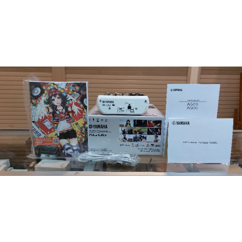 YAMAHA AG06 | YAMAHA AG-06 Mixer 6 Channel with USB Interface Recording