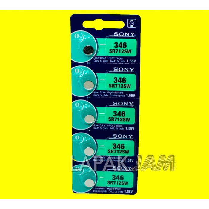 Dijual Batu Baterai Jam Tangan Sony 346 / 712 Per 1 PCS Original Awet Murah