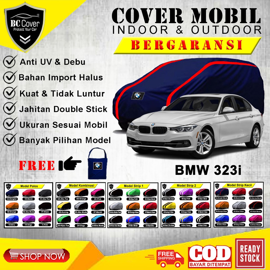 Cover Mobil BMW 323i, Sarung Mobil Sedan BMW 323i, Mantel Jas Selimut Tutup Pelindung Outdoor