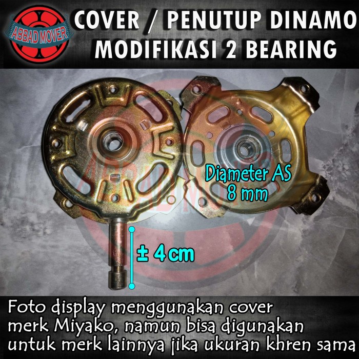 Housing Cover Penutup Dinamo Kipas Angin Miyako Original