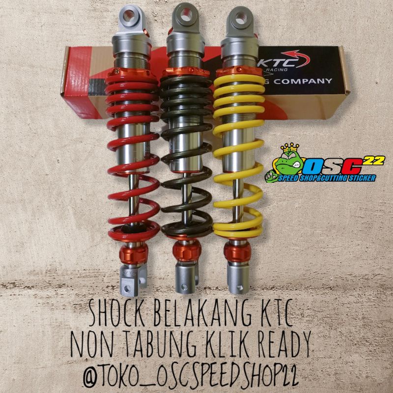 shock belakang ktc non tabung click fungsi / shock ktc razor pro