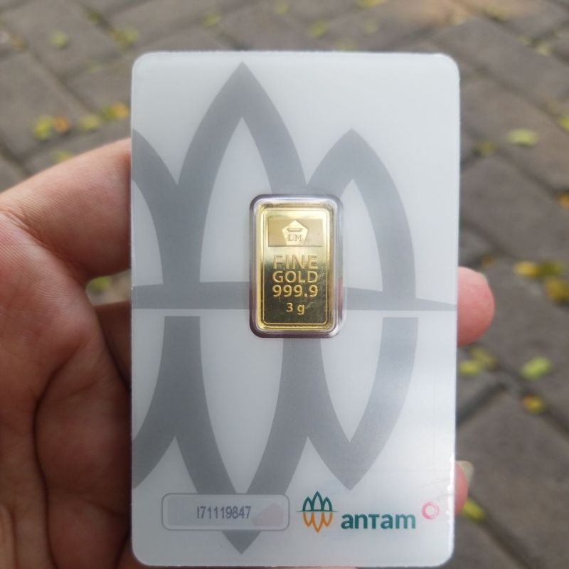 Logam Mulia Antam 3 gram