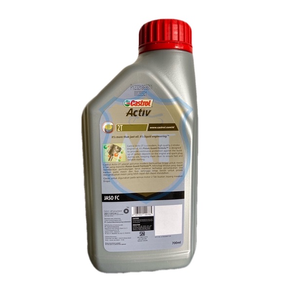 Oli Samping Castrol Activ 2T Low Smoke 700 ml