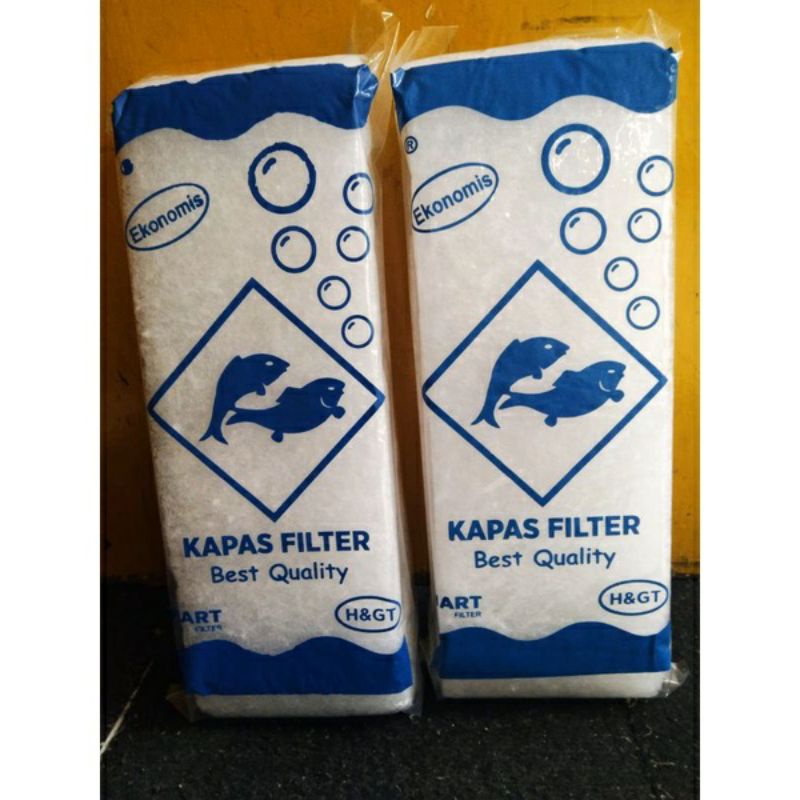 kapas filter aquarium murah banget isi 3 lapis