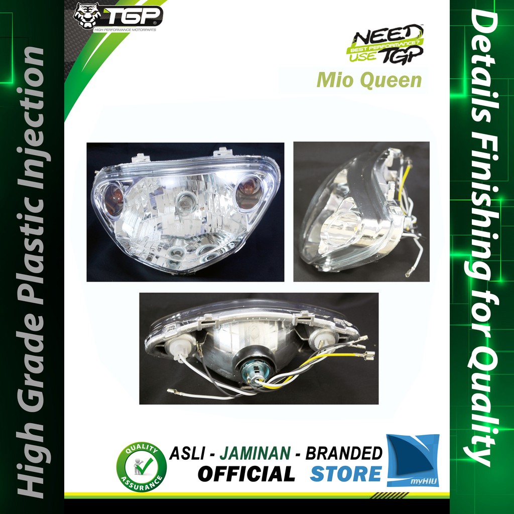 Reflektor / Lampu Depan Yamaha Mio Queen KOMPLIT - Front Lamp Assy TGP