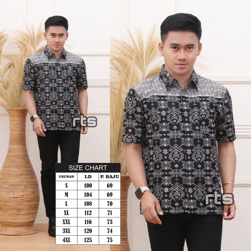 BISA DIBELI TERPISAH BATIK COUPLE FAMILY MOTIF MONOKROM