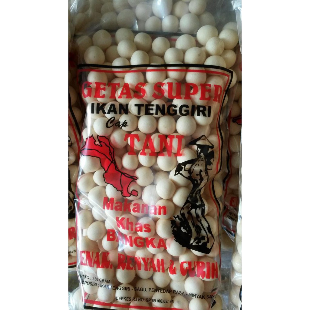 

Terfavorit Oleh-oleh Khas BANGKA / Snack / Kerupuk Getas TANI / Getas Tenggiri