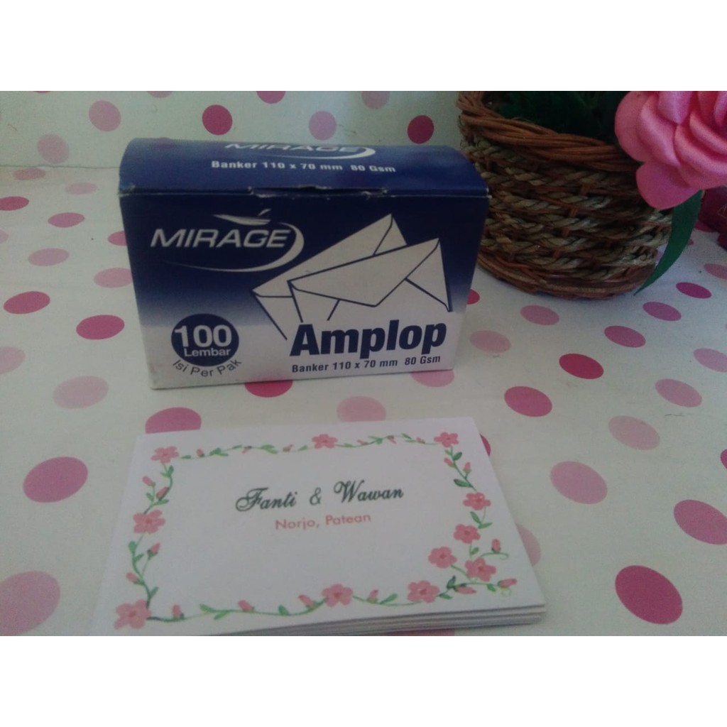 

amplop cetak motif uk 7*11cm