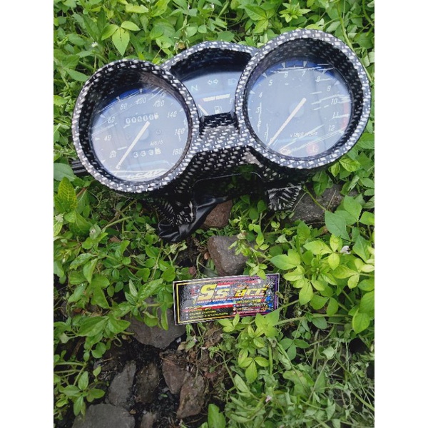 spidometer Vixion old carbon