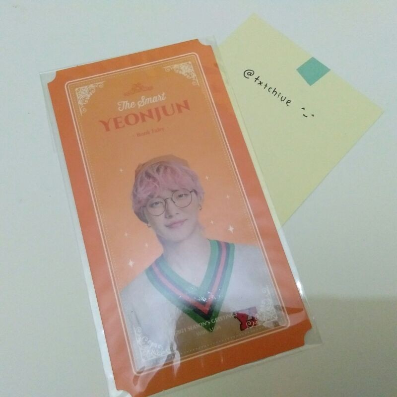 Yeonjun Fairy Profile Card SG 21 TXT PC